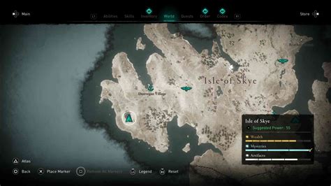 isle of skye valhalla|Isle of Skye Assassins Creed Valhalla Map